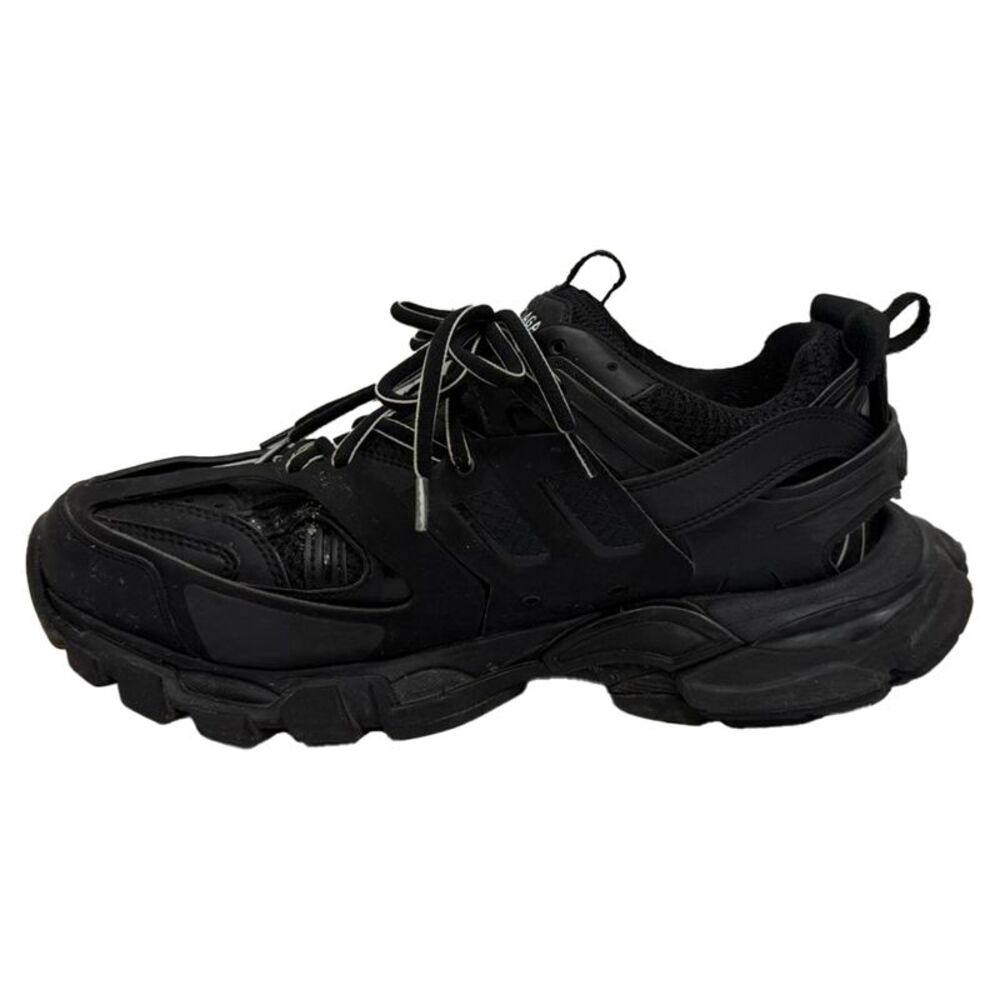 Balenciaga Track Sneakers in Black Polyurethane - Picture 6 of 12
